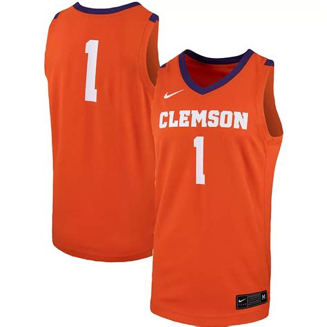 clemson tigers nike team replica basketball|clemson basketball jerseys.